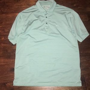 ONWARD RESERVE PRO STRIPE PERFORMANCE POLO